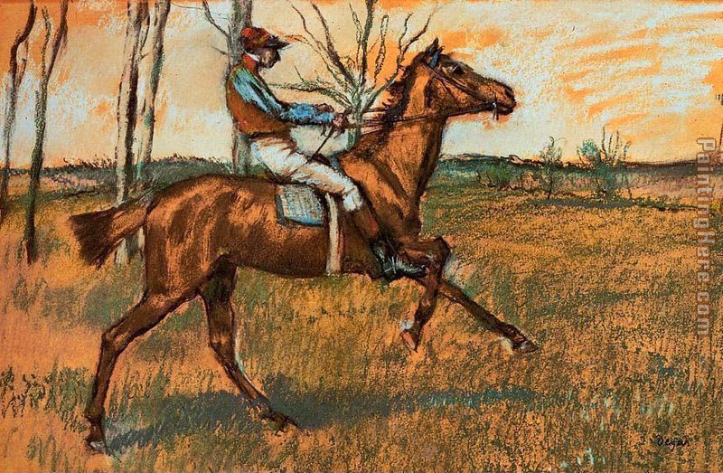 Edgar Degas The Jockey